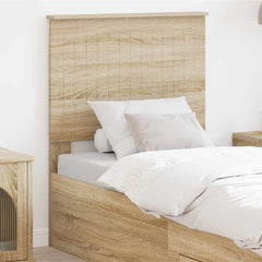 Headboard Engineered wood Sonoma Oak 75 cm