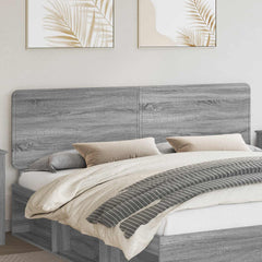 vidaXL Headboard Engineered wood Grey sonoma