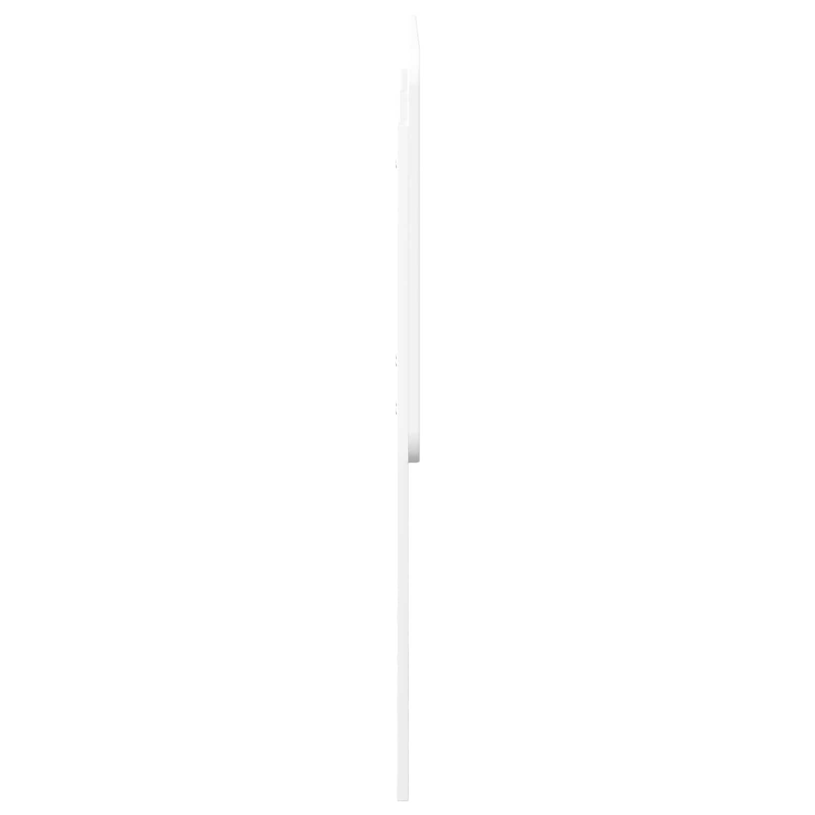 vidaXL Headboard White Engineered wood 5
