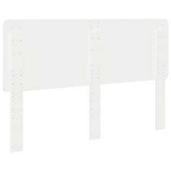 vidaXL Headboard White Engineered wood 6