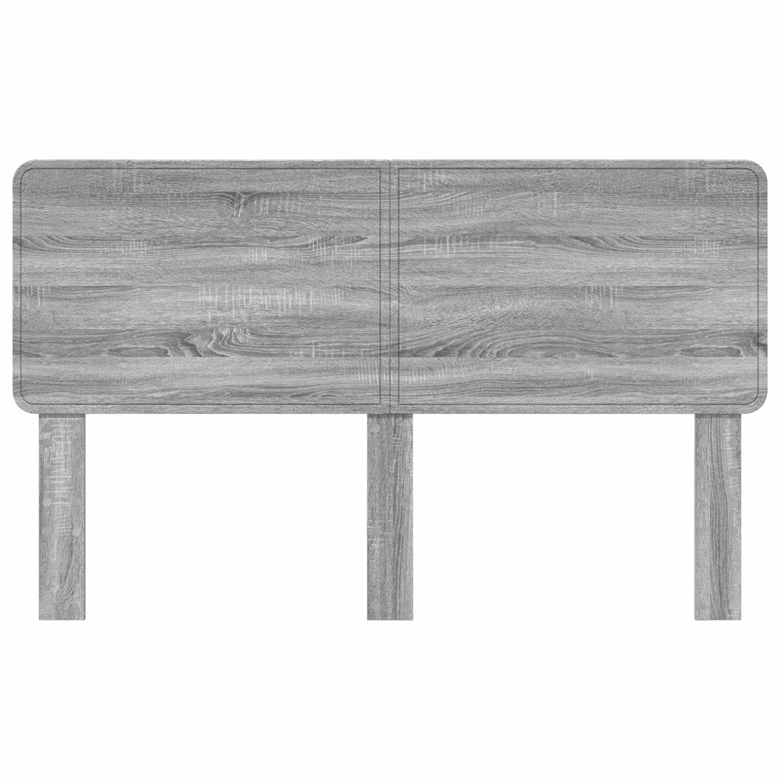 vidaXL Headboard Grey Sonoma Engineered wood 4