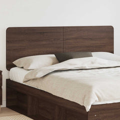 vidaXL Headboard Engineered wood Brown oak