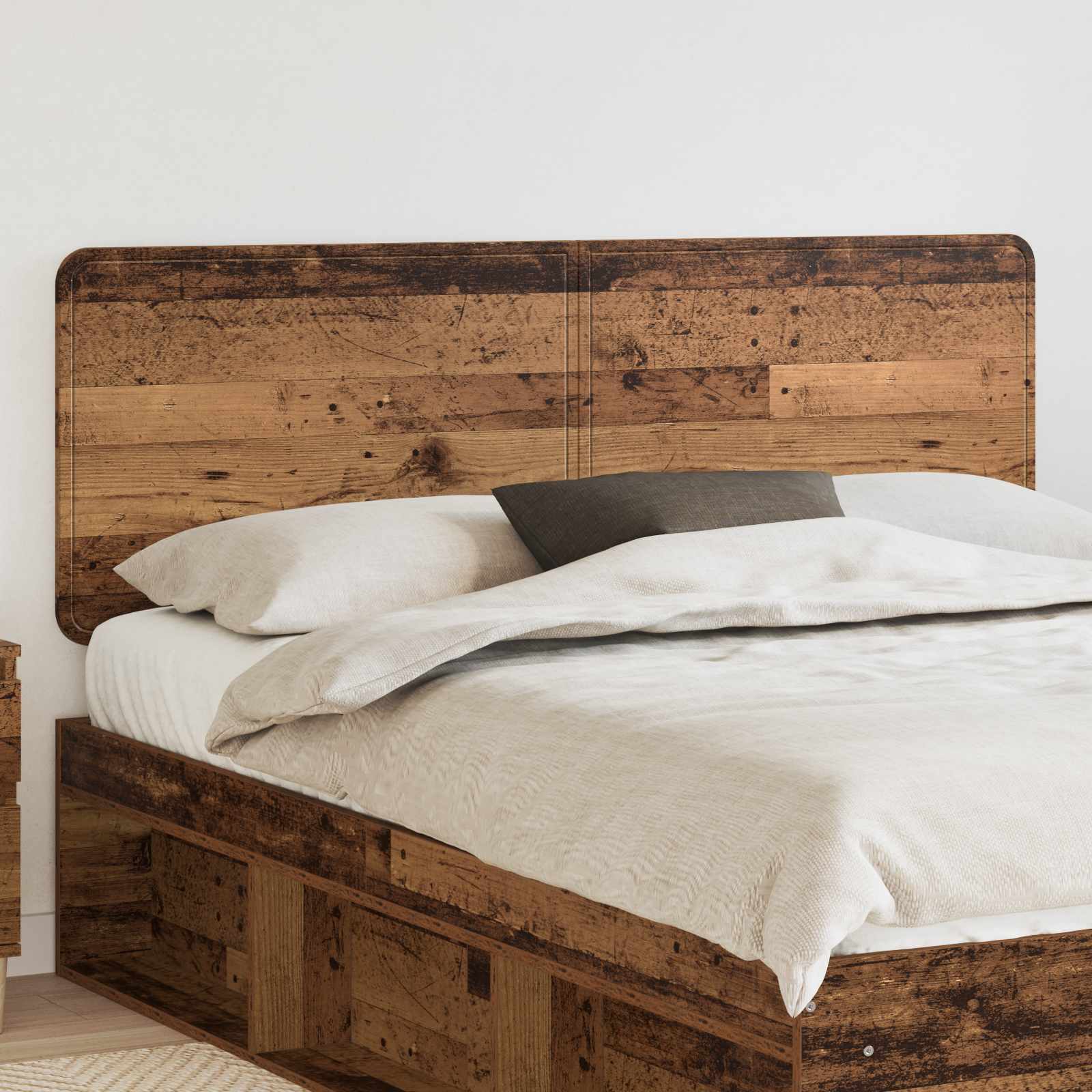 vidaXL Headboard Old Wood Engineered wood 1