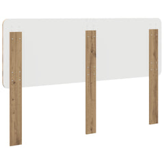 vidaXL Headboard Artisan Oak Engineered wood 6