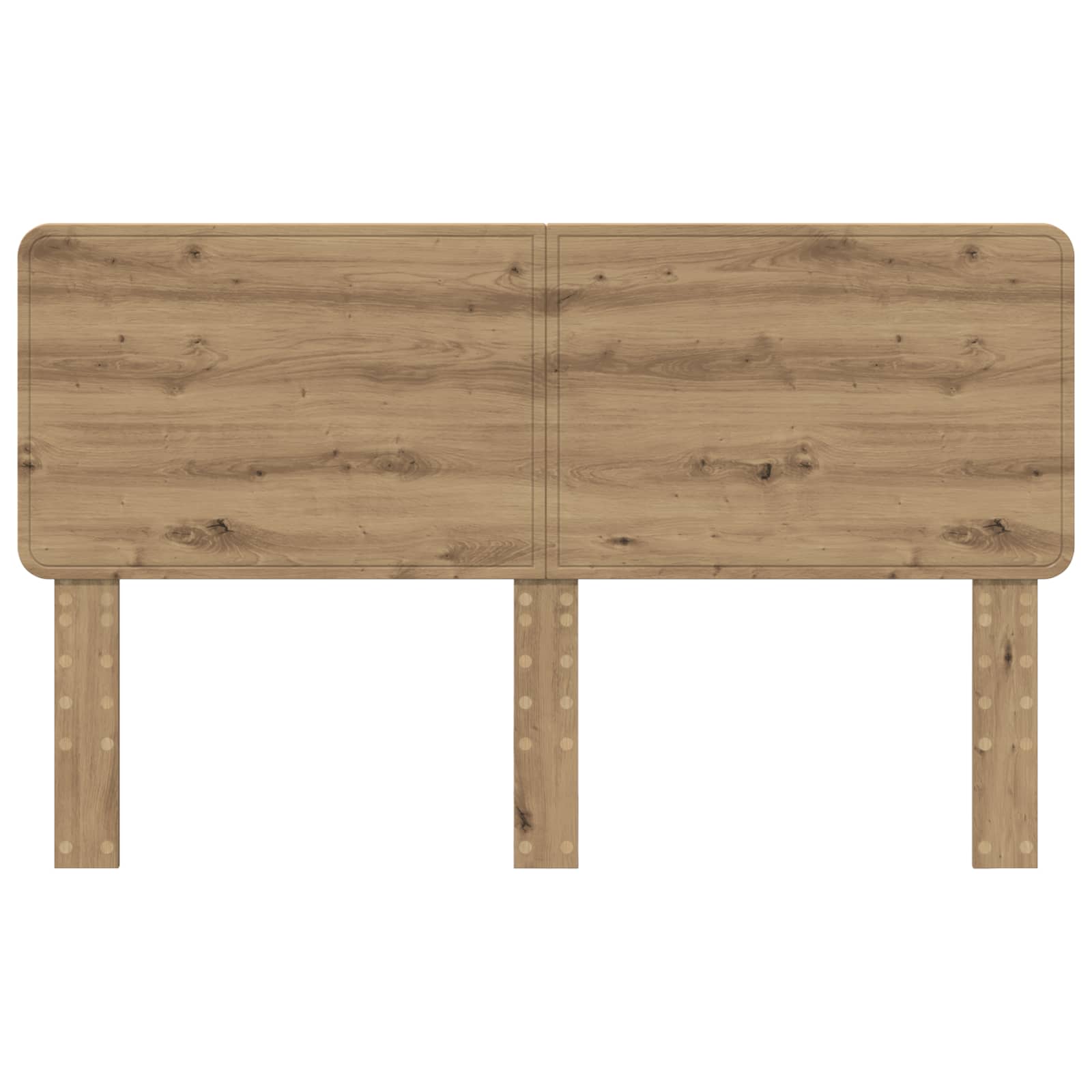 vidaXL Headboard Artisan Oak Engineered wood 4
