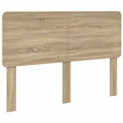 vidaXL Headboard Sonoma Oak Engineered wood 2
