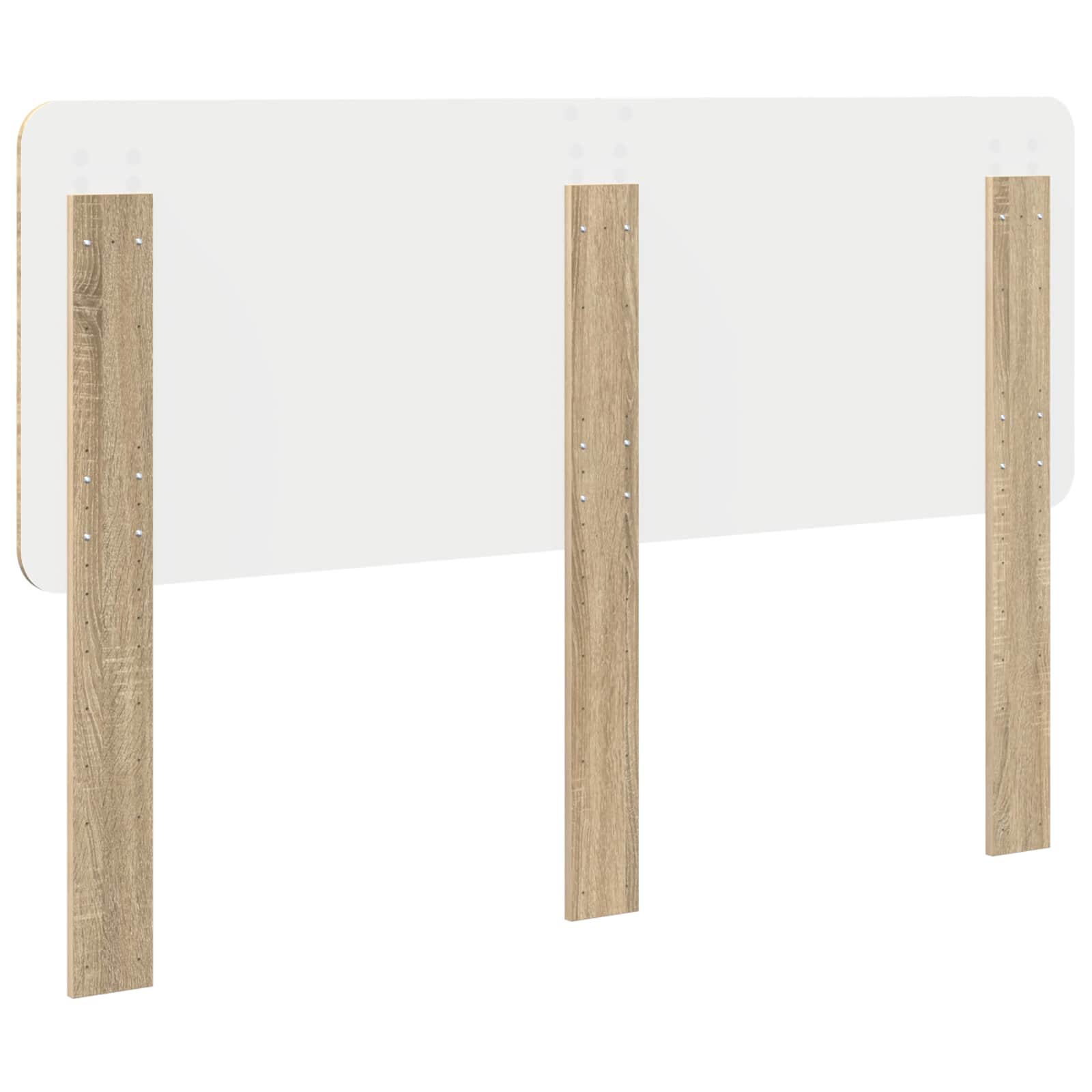 vidaXL Headboard Sonoma Oak Engineered wood 6