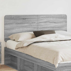 vidaXL Headboard Engineered wood Grey sonoma