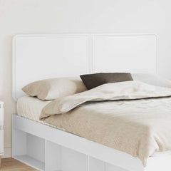 vidaXL Headboard White Engineered wood 1