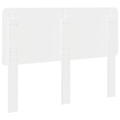 vidaXL Headboard White Engineered wood 6
