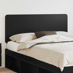 vidaXL Headboard Black Oak Engineered wood 1