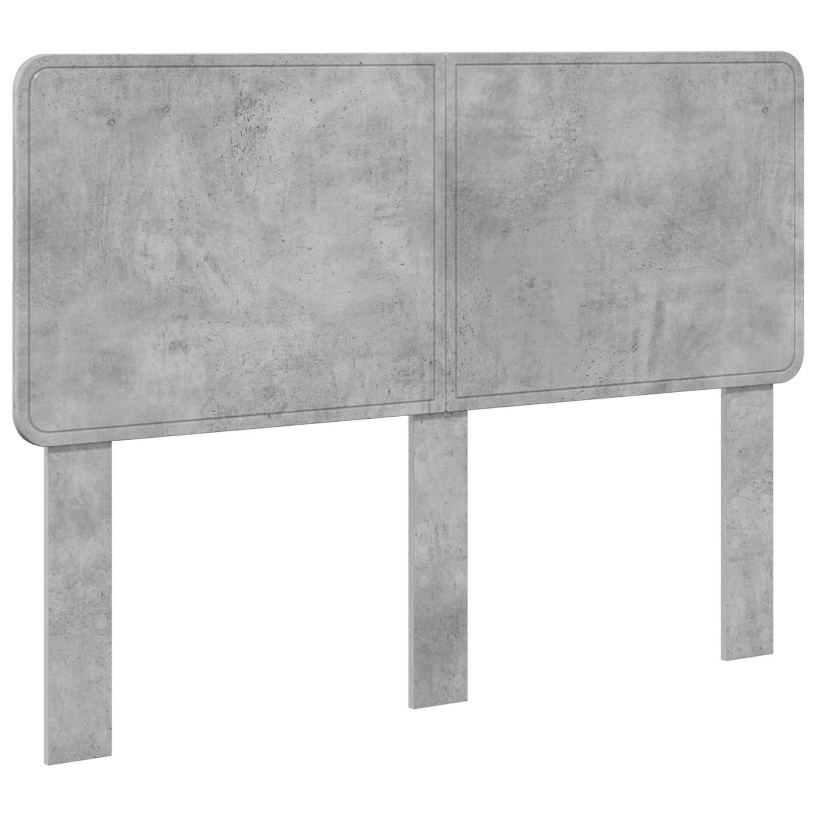 vidaXL Headboard Concrete Grey Engineered wood 2