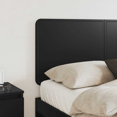 vidaXL Headboard Black Oak Engineered wood 3