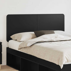 vidaXL Headboard Black Oak Engineered wood 1