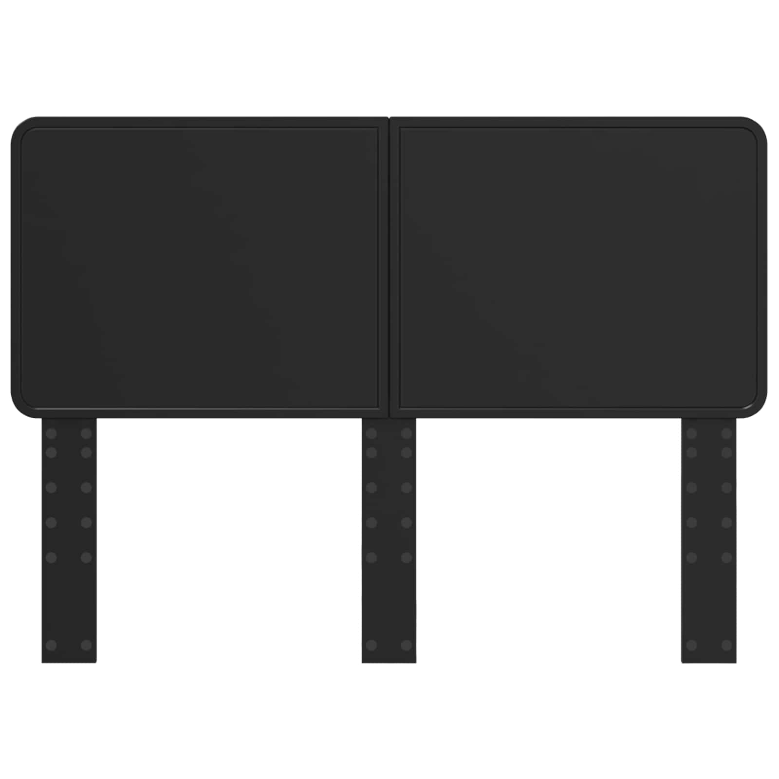 vidaXL Headboard Black Oak Engineered wood 4