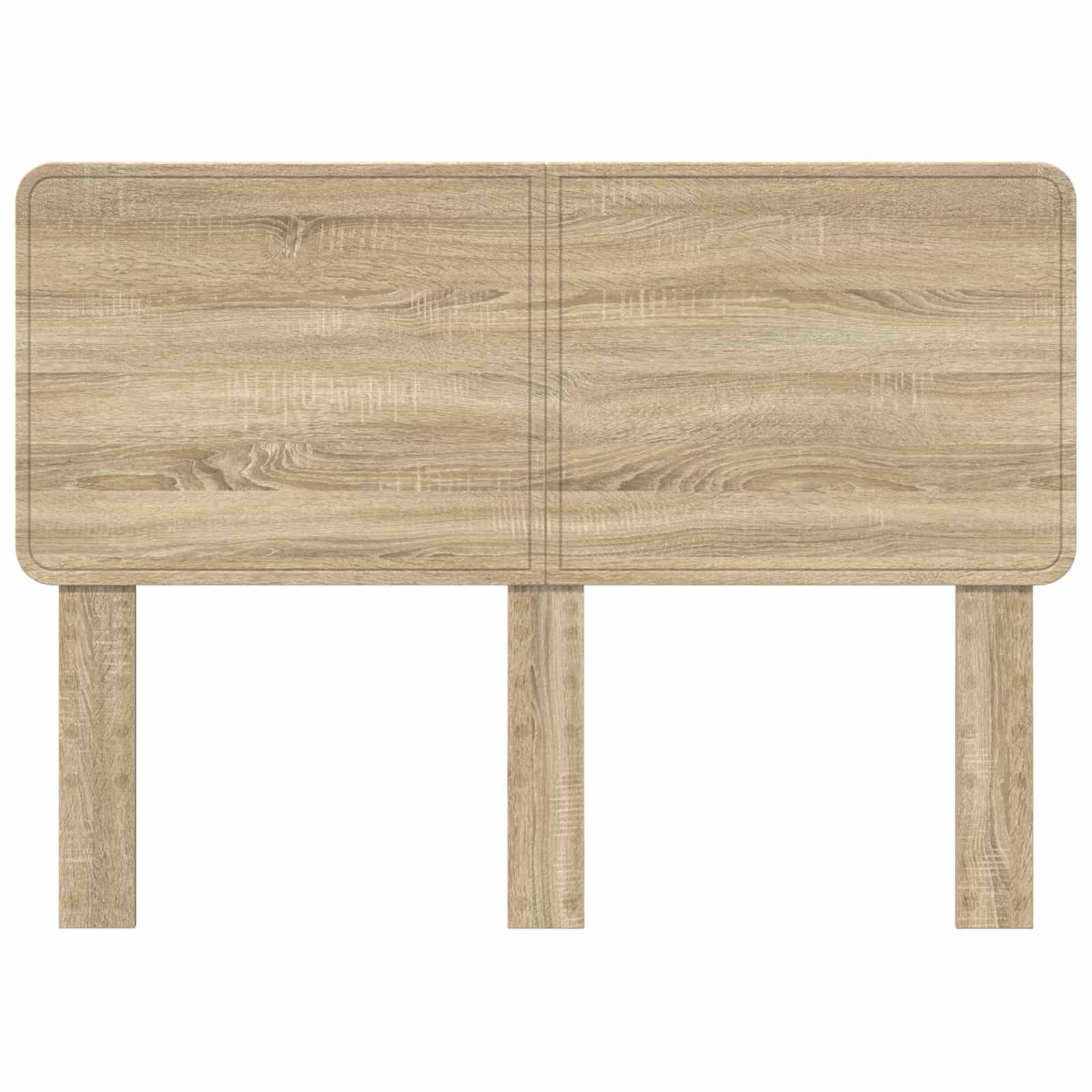 vidaXL Headboard Sonoma Oak Engineered wood 4