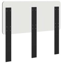 vidaXL Headboard Black Oak Engineered wood 6