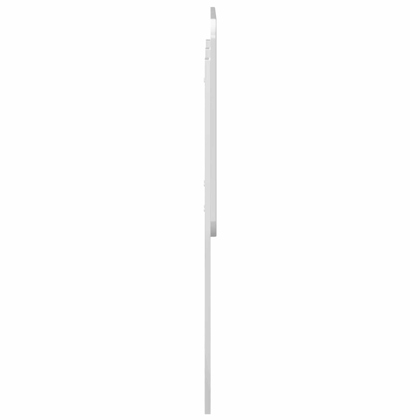 vidaXL Headboard Gloss White Engineered wood 5