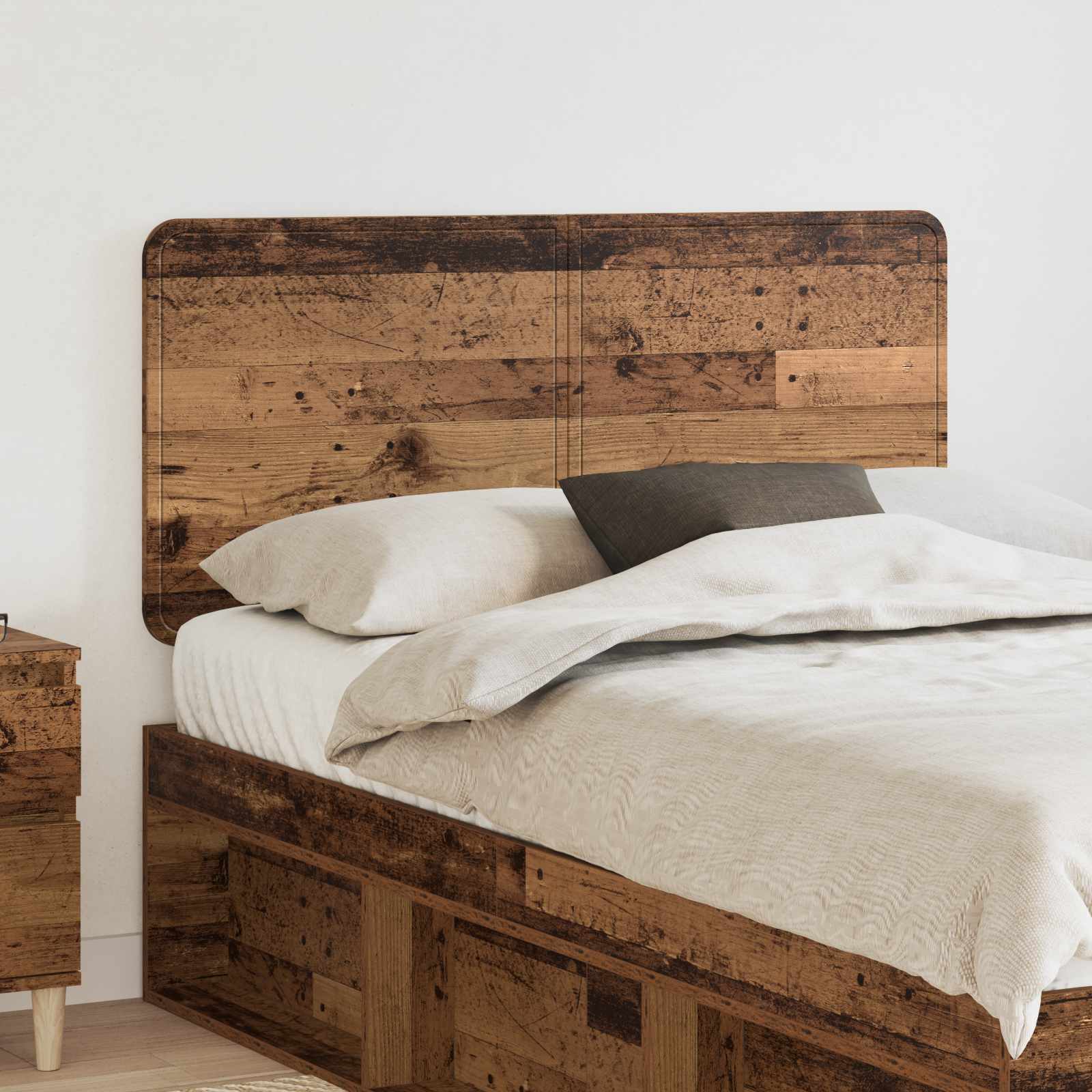 vidaXL Headboard Old Wood Engineered wood 1