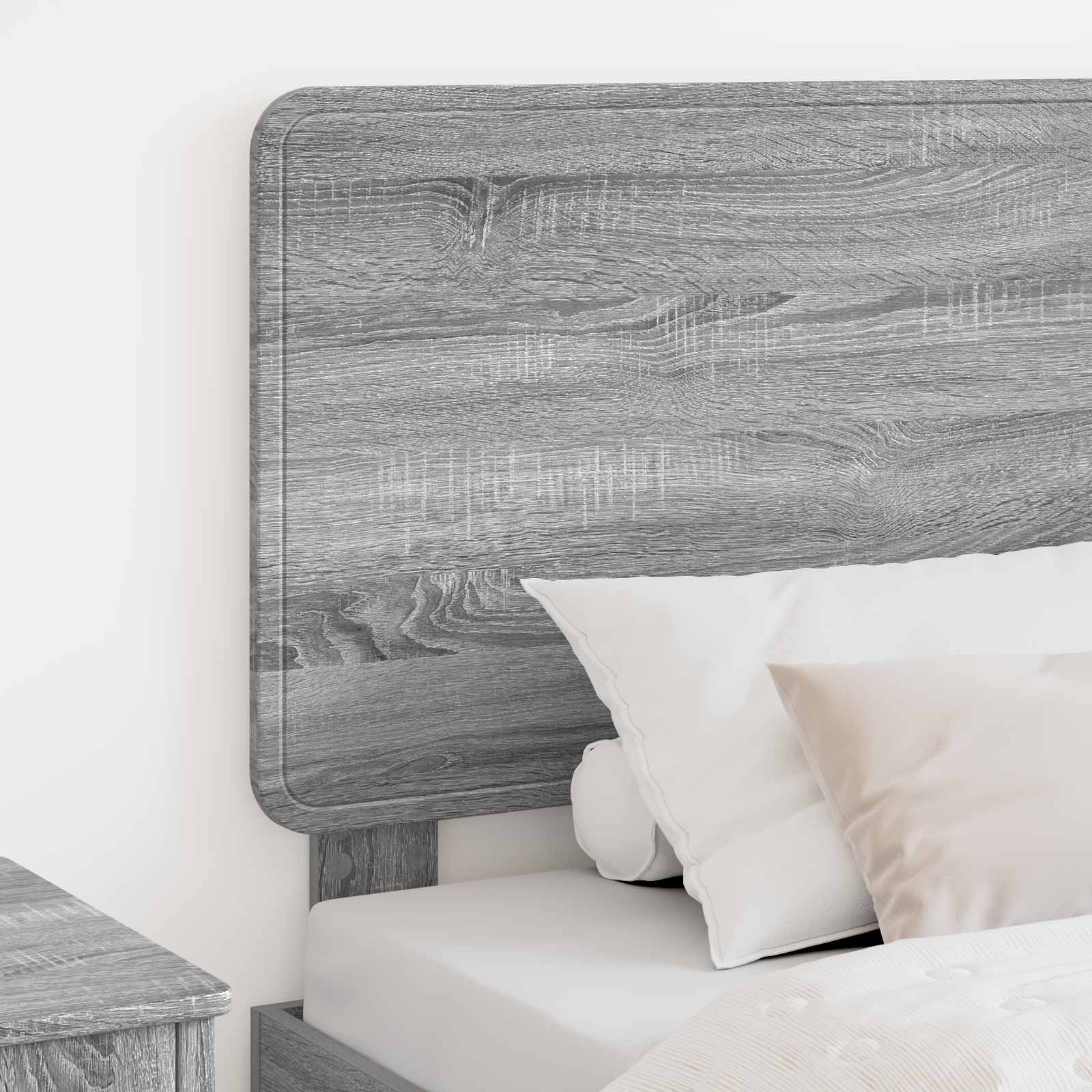 vidaXL Headboard Grey Sonoma Engineered wood 3