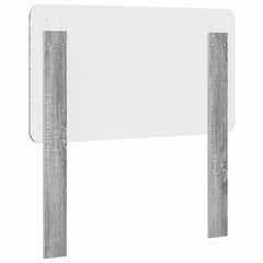 vidaXL Headboard Grey Sonoma Engineered wood 6