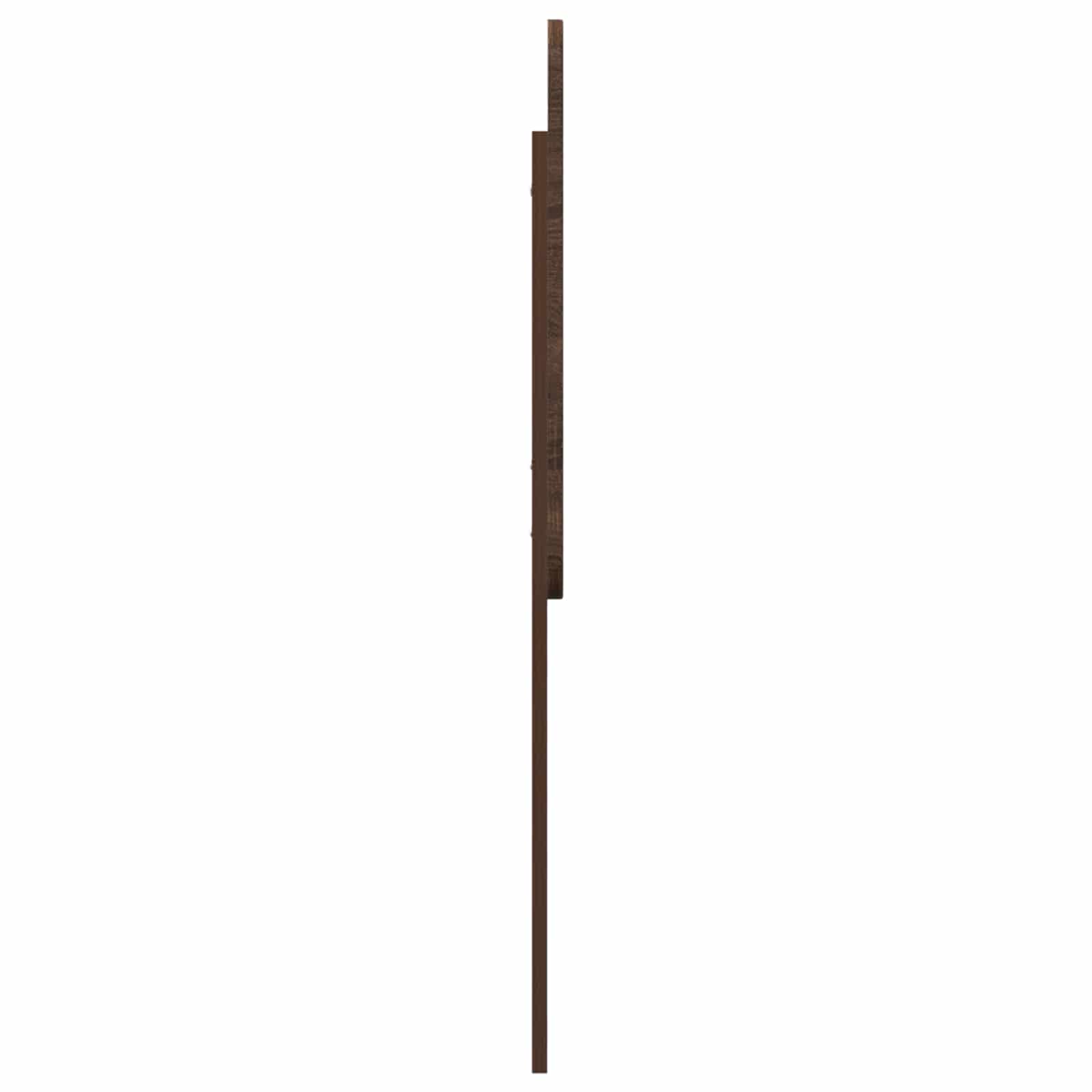 vidaXL Headboard Brown Oak Engineered wood 5