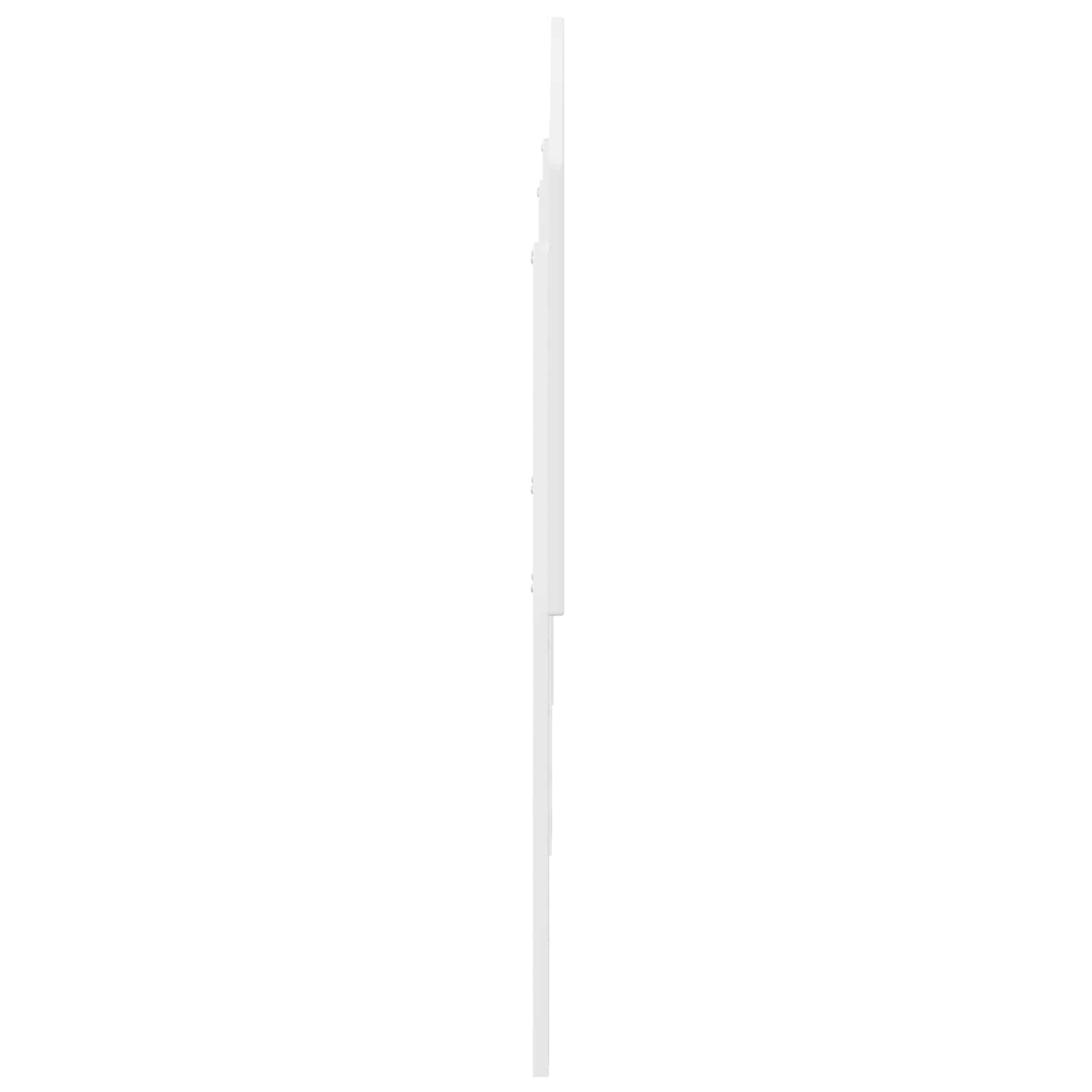 vidaXL Headboard White Engineered wood 5