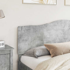vidaXL Headboard Concrete Grey Engineered wood 3