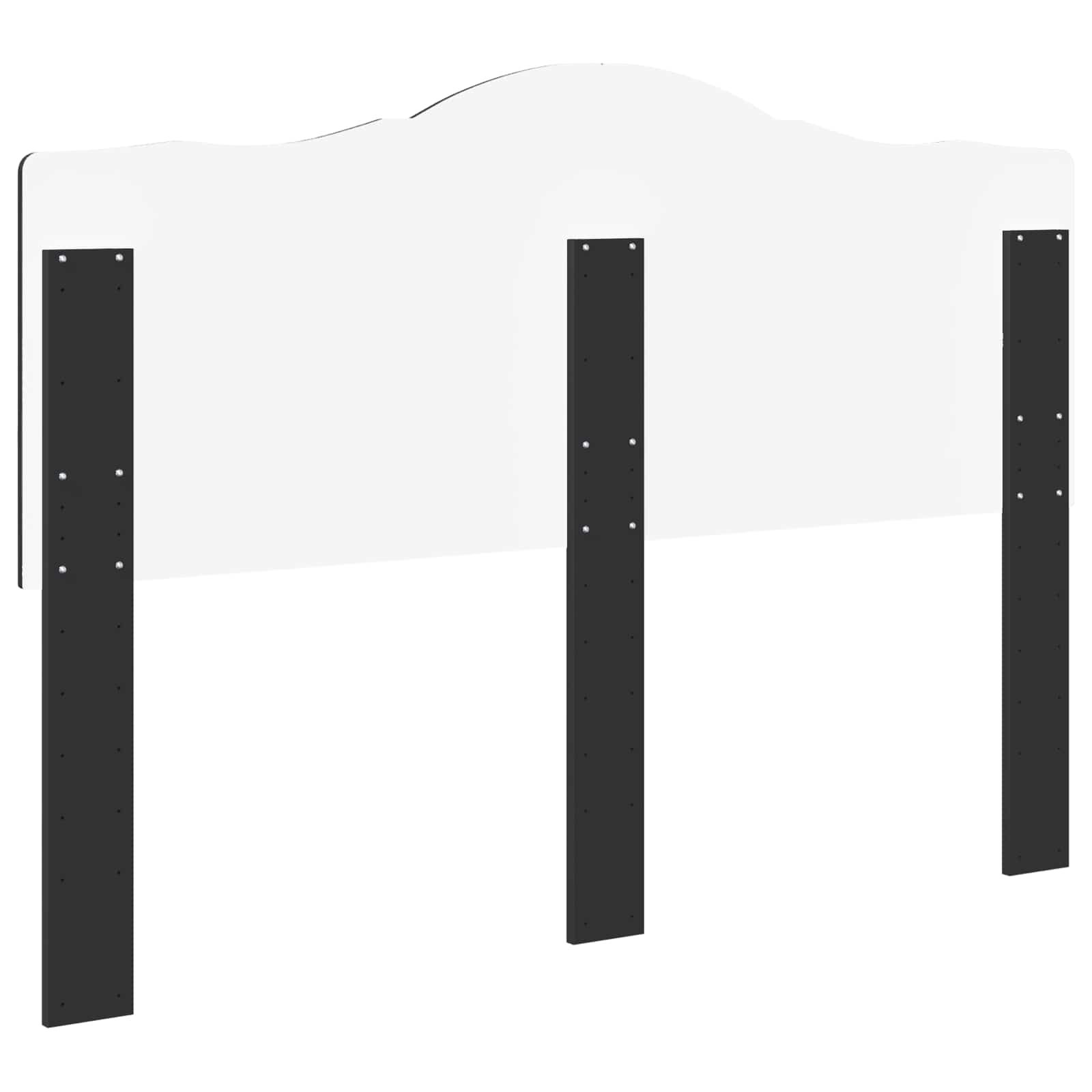 vidaXL Headboard Black Oak Engineered wood 6