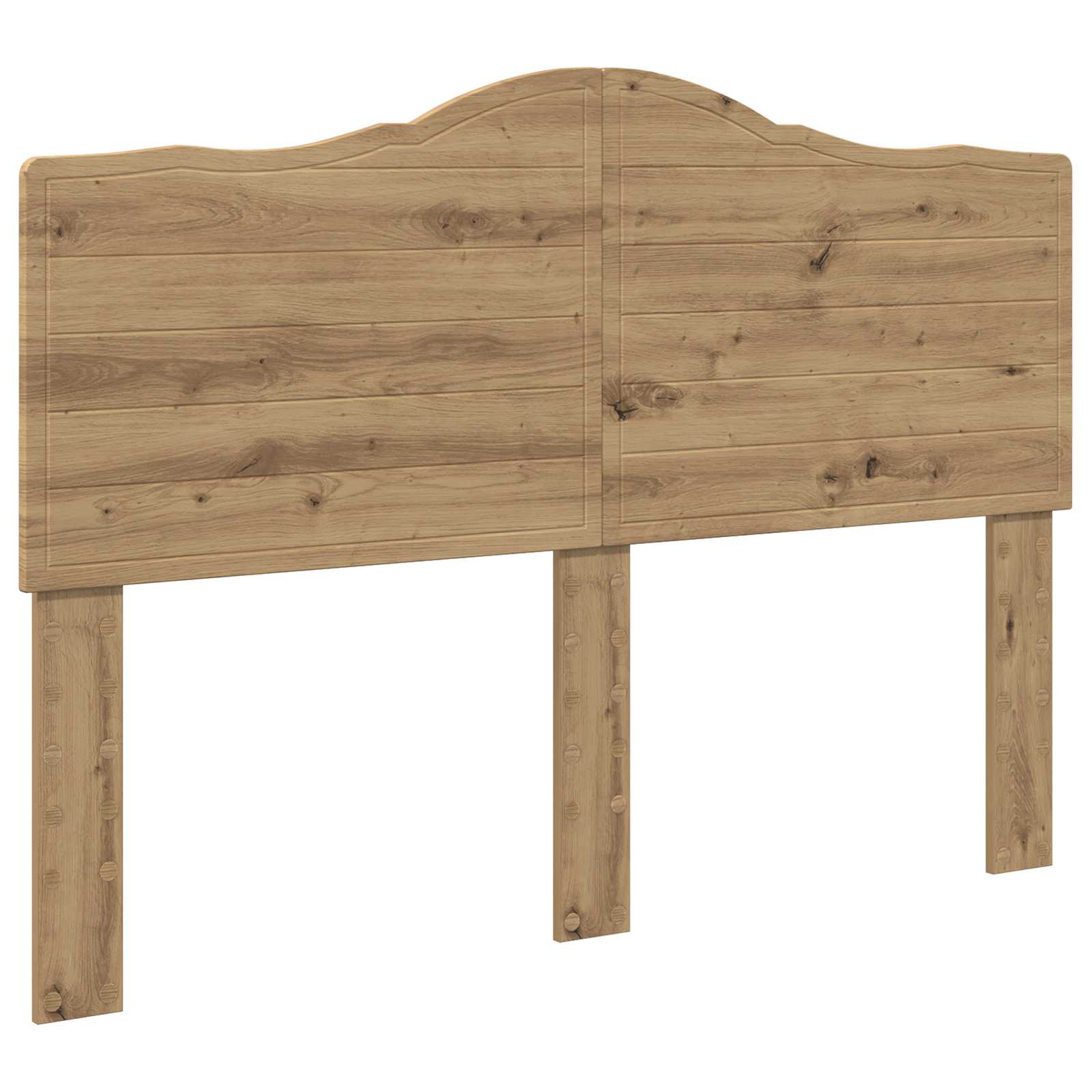 vidaXL Headboard Artisan Oak Engineered wood 2