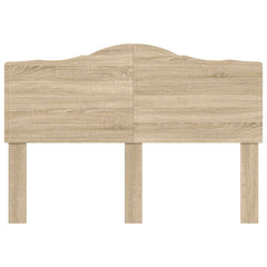 vidaXL Headboard Sonoma Oak Engineered wood 4