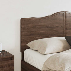vidaXL Headboard Brown Oak Engineered wood 3