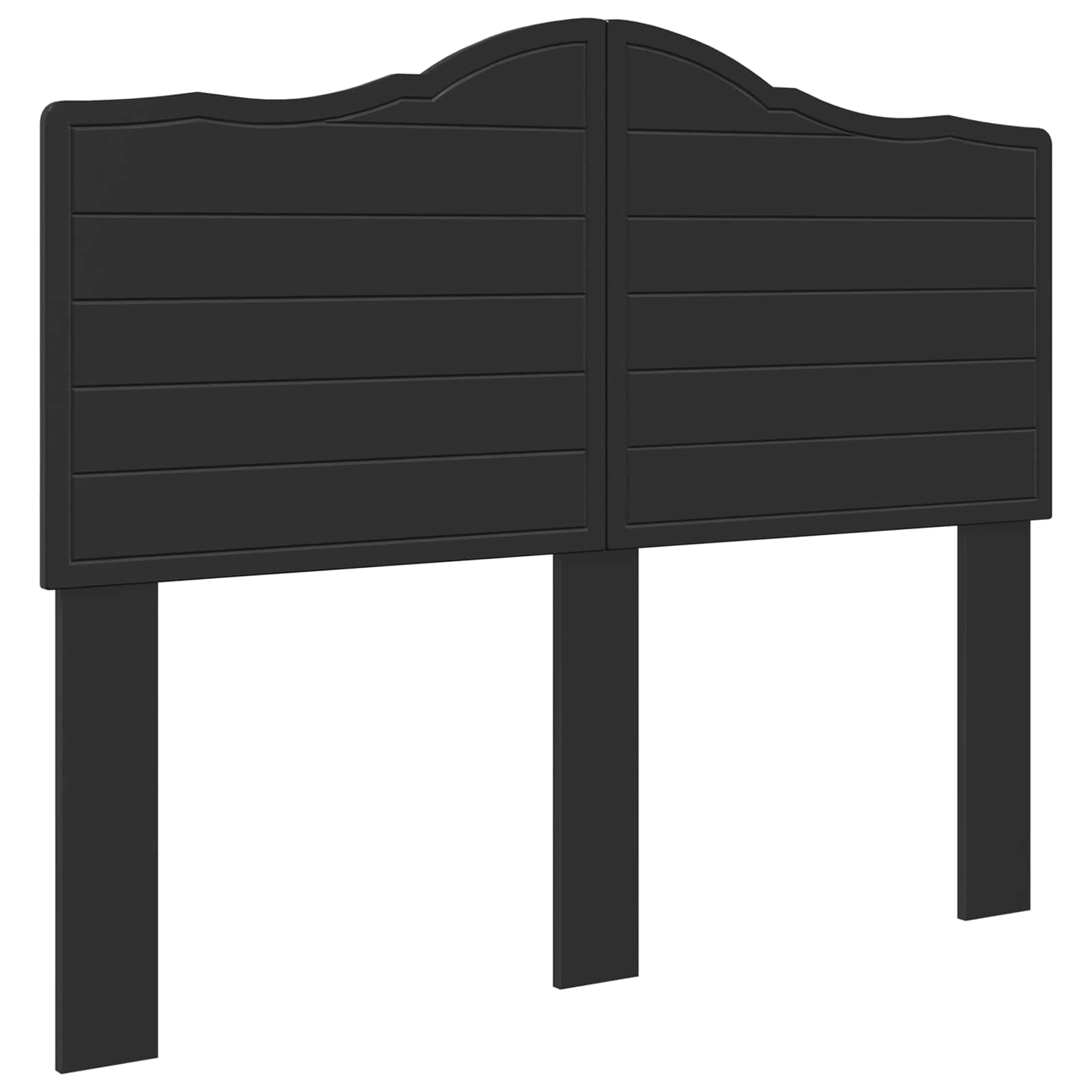 vidaXL Headboard Black Oak Engineered wood 2