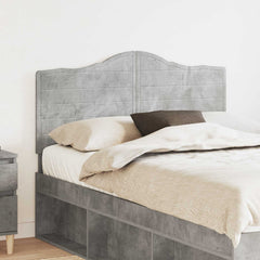 vidaXL Headboard Concrete Grey Engineered wood 1