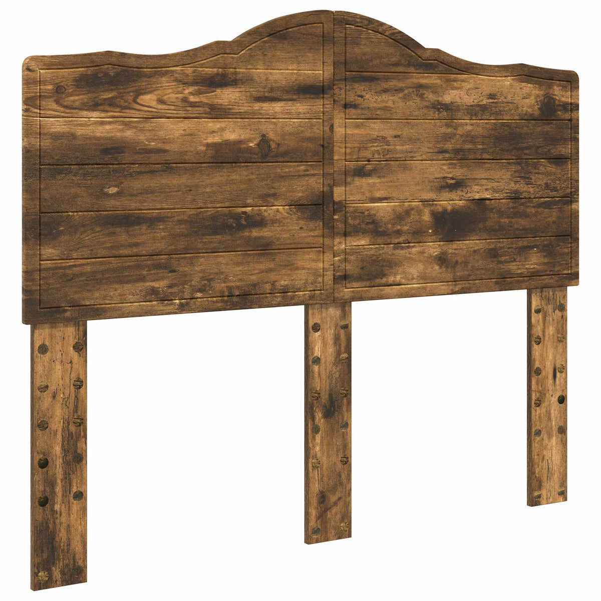 Headboard Engineered wood Smoked oak 135 cm