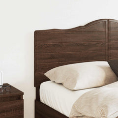 vidaXL Headboard Brown Oak Engineered wood 3