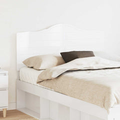 Headboard Gloss White Engineered wood High