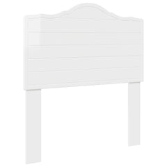 vidaXL Headboard Gloss White Engineered wood 2