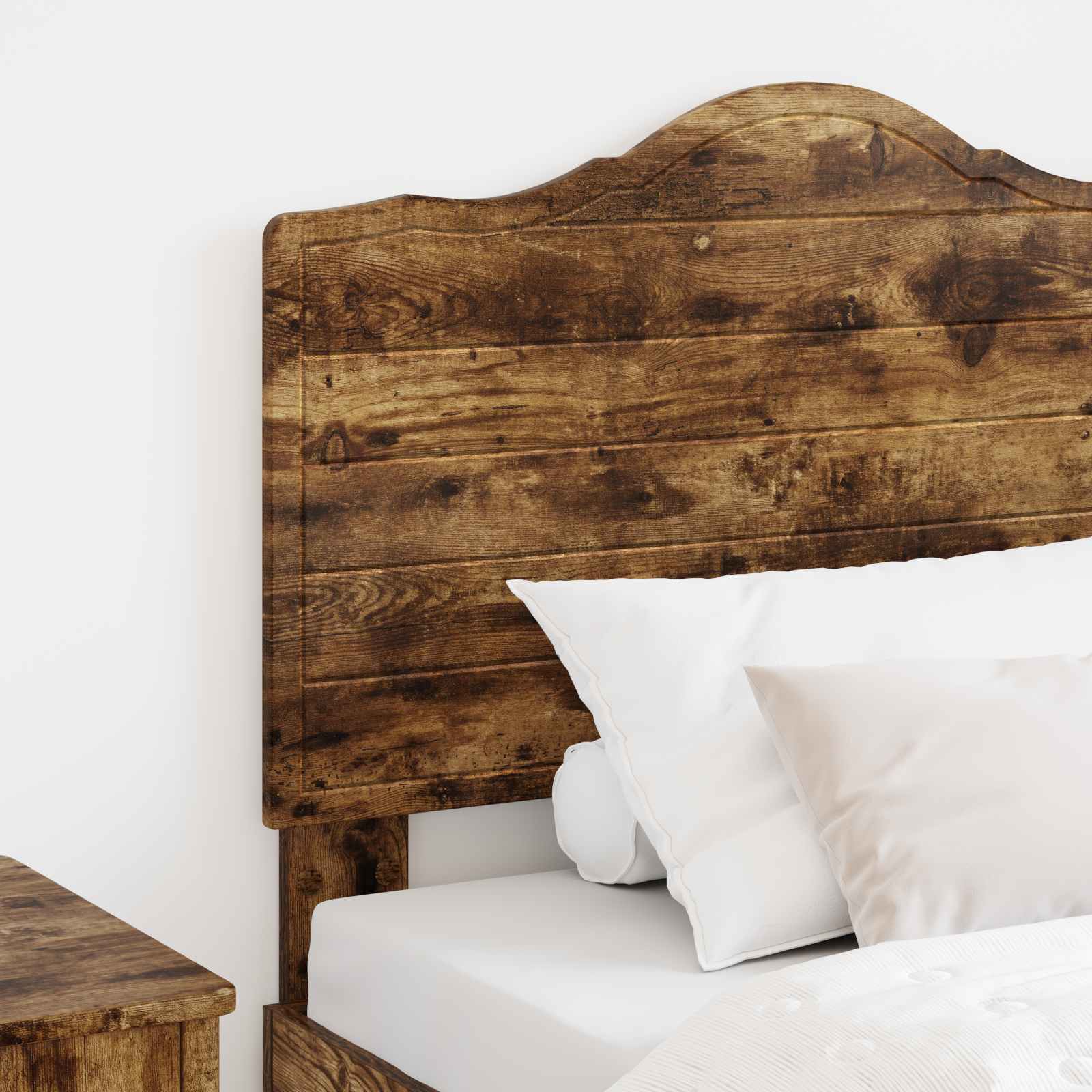 vidaXL Headboard Smoked Oak Engineered wood 3