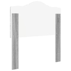 vidaXL Headboard Grey Sonoma Engineered wood 6