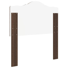 vidaXL Headboard Brown Oak Engineered wood 6