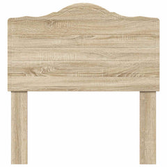 vidaXL Headboard Sonoma Oak Engineered wood 4