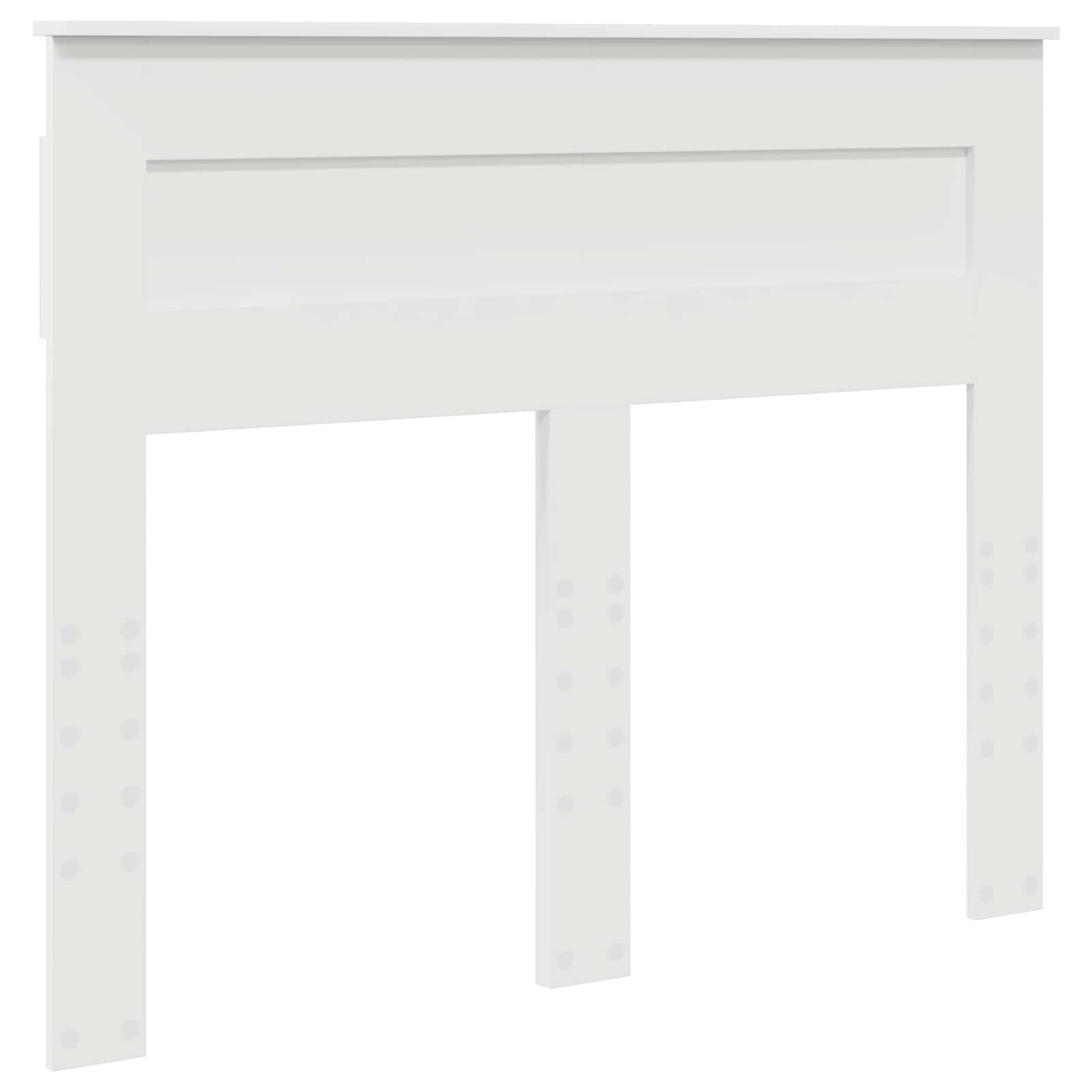 vidaXL Headboard White Engineered wood 2