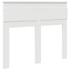 vidaXL Headboard White Engineered wood 6