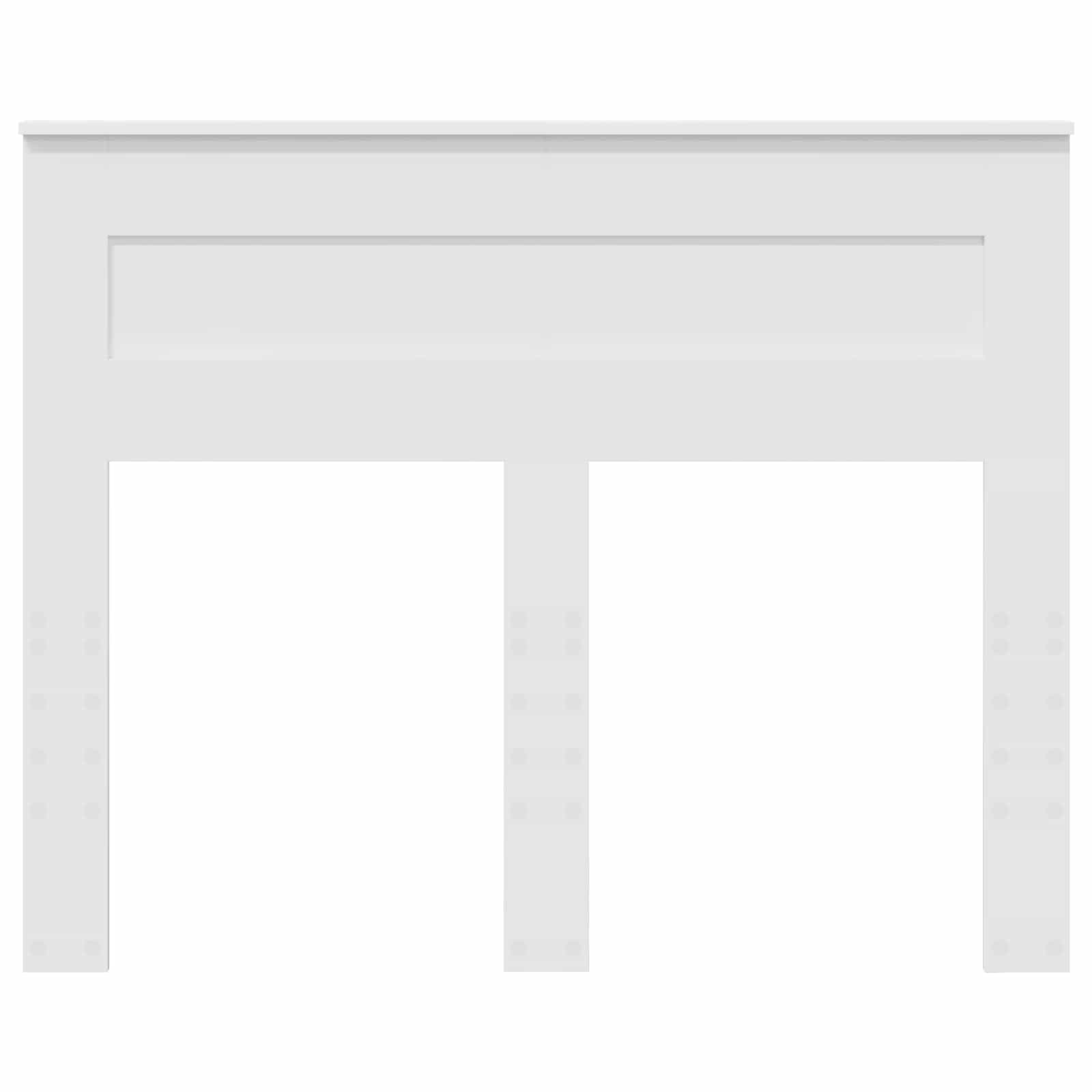 vidaXL Headboard White Engineered wood 4