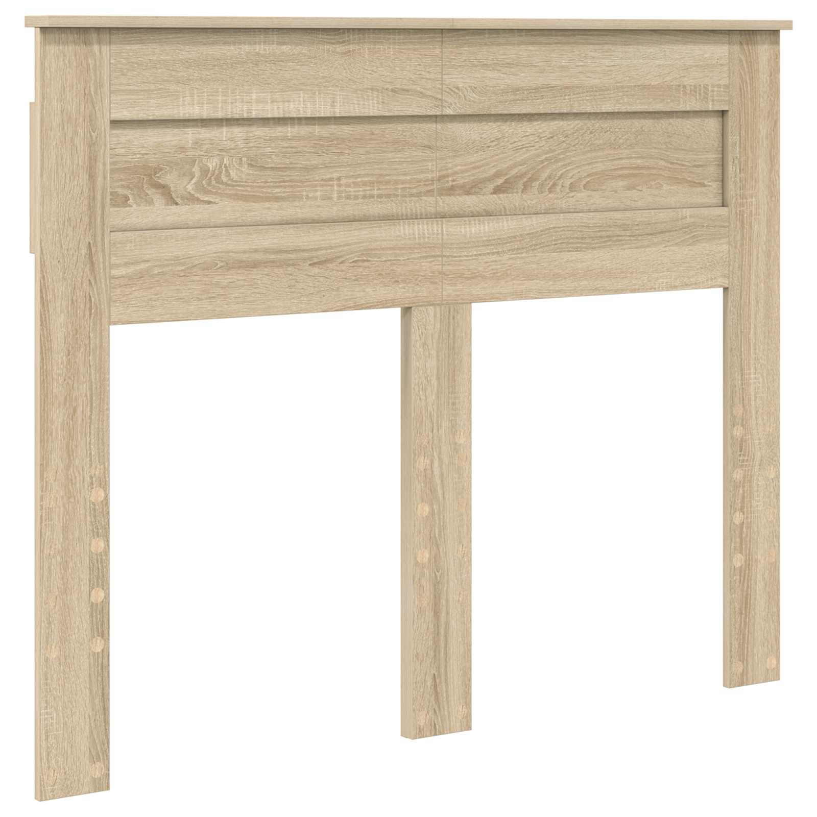 vidaXL Headboard Sonoma Oak Engineered wood 2