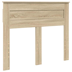 vidaXL Headboard Sonoma Oak Engineered wood 2