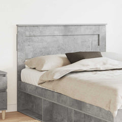 vidaXL Headboard Concrete Grey Engineered wood 1