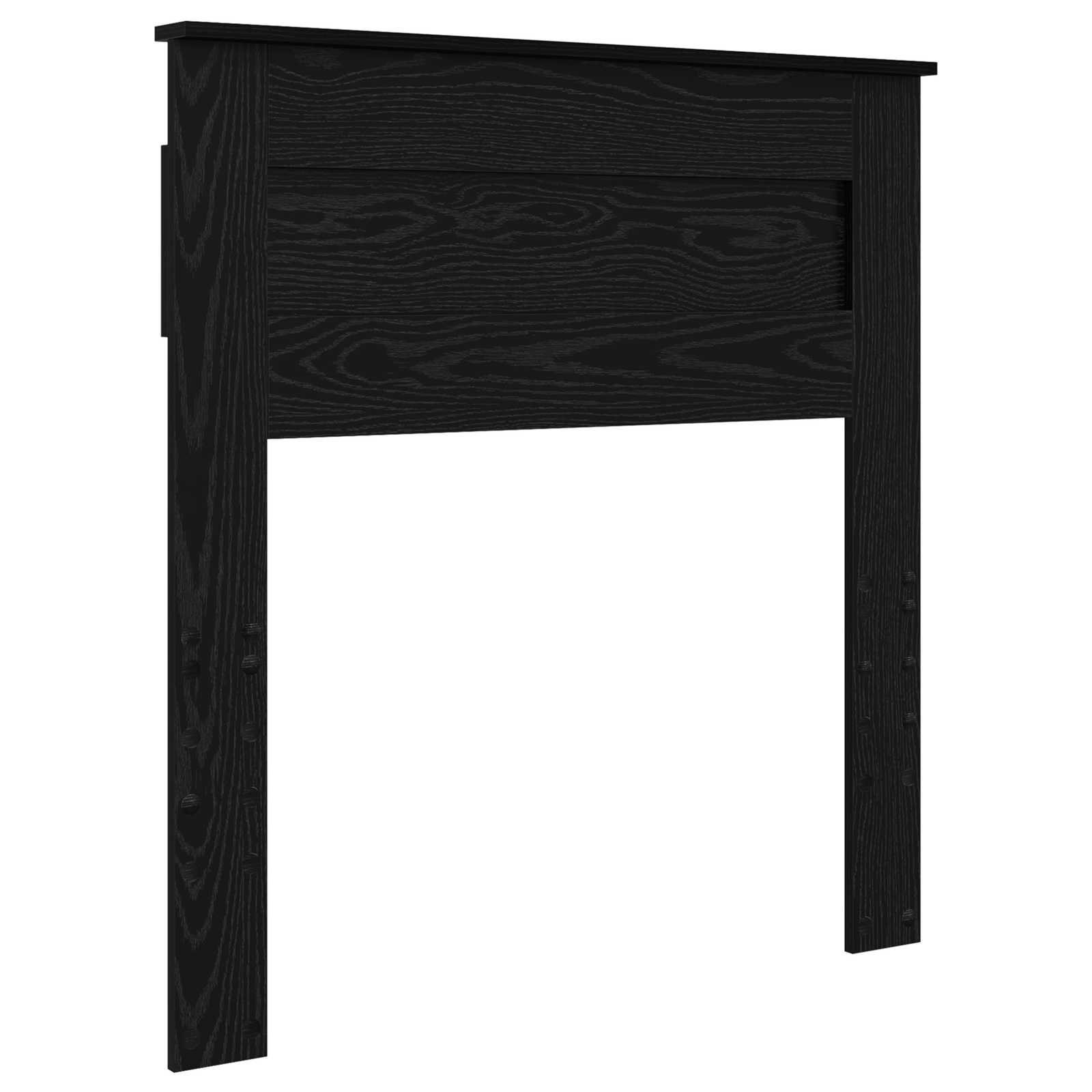 vidaXL Headboard Black Oak Engineered wood 2