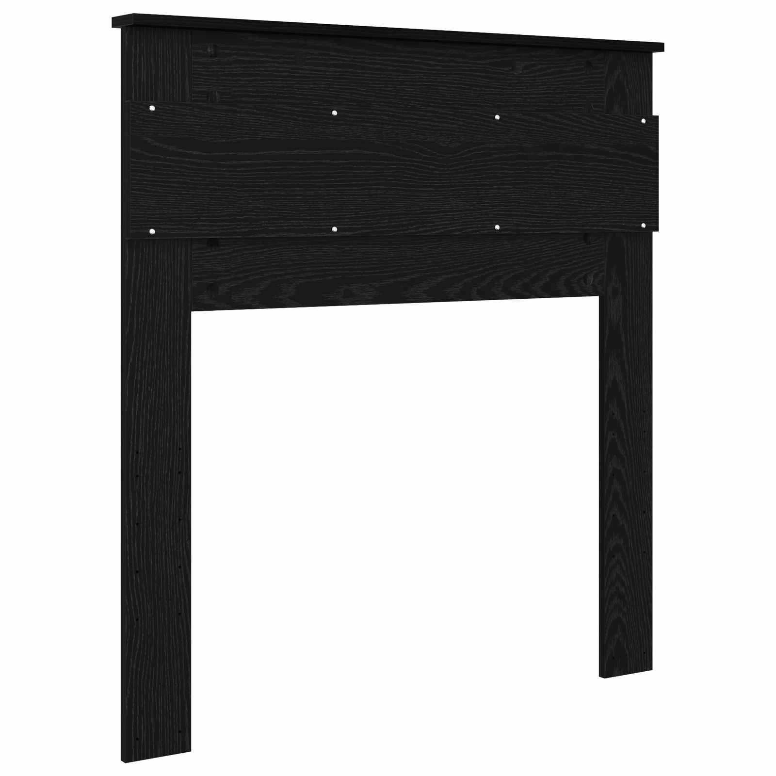vidaXL Headboard Black Oak Engineered wood 6